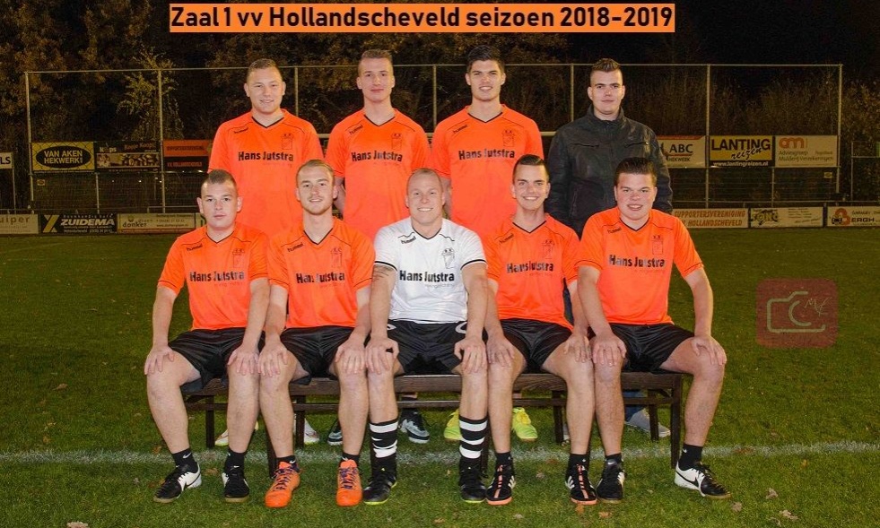 Zaal 1 kan kampioenschap veiligstellen in wedstrijd tegen nummer 2 vv Hoogeveen Zaal 3