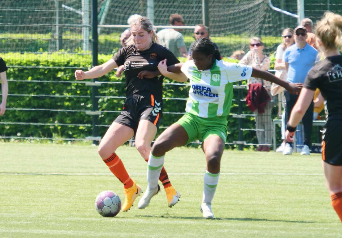 Seizoen Dames 1 Hollandscheveld nadert het einde