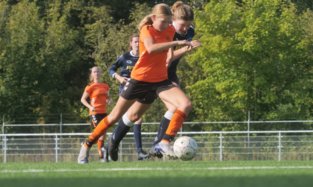 Dames Hollandscheveld bekeren door ten koste van JVZ