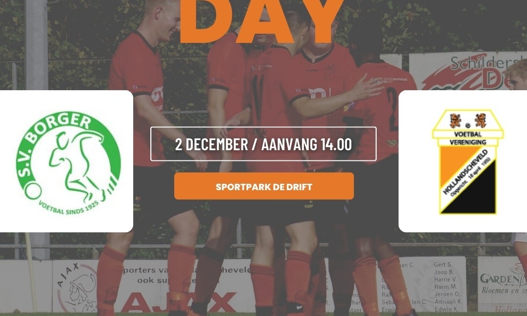 Vooraankondiging 1e elftal