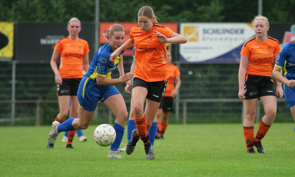 Dames Hollandscheveld ronde verder in de play-offs