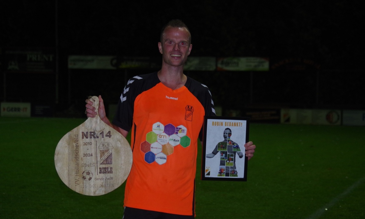 Robin bedankt! Hollandscheveld neemt groots afscheid