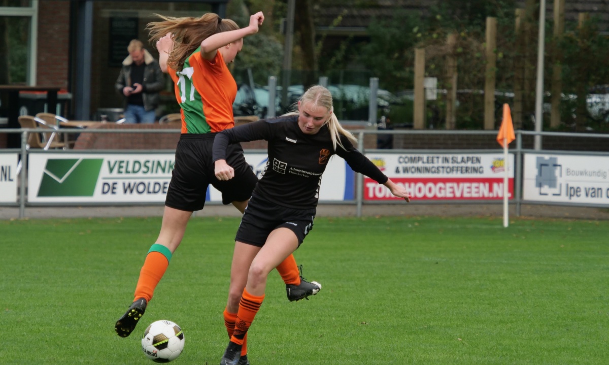 Dames Hollandscheveld wederom te sterk voor VVAK