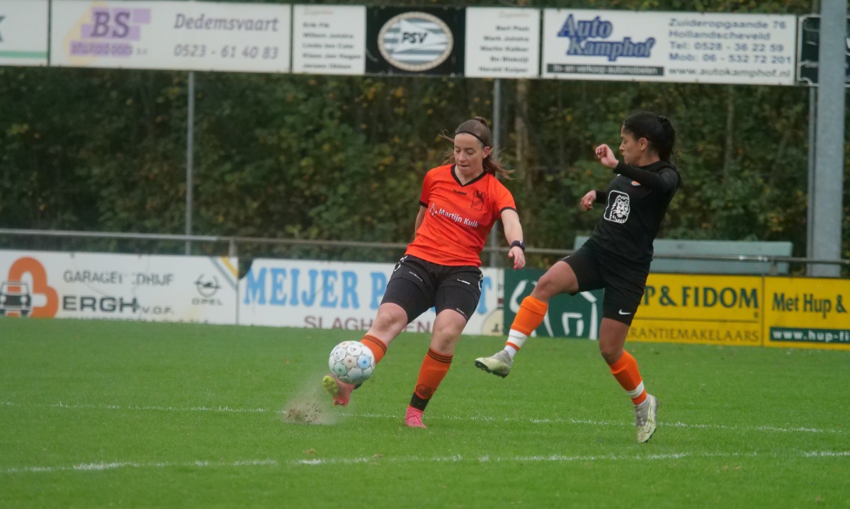 Dames Hollandscheveld zet zegereeks voort tegen HHC