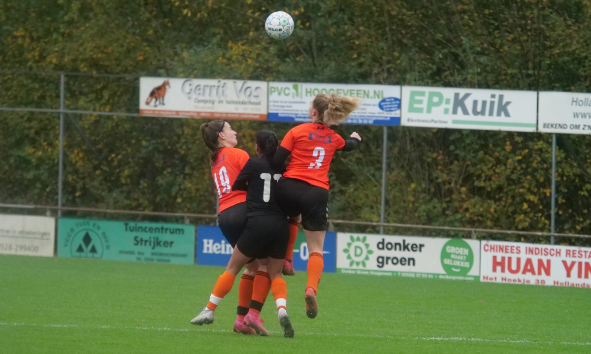 Dames Hollandscheveld zet zegereeks voort tegen HHC