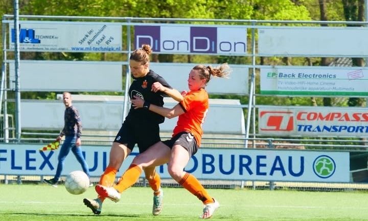 Sterk Hollandscheveld Vr. 1 neemt punten mee uit Hardenberg