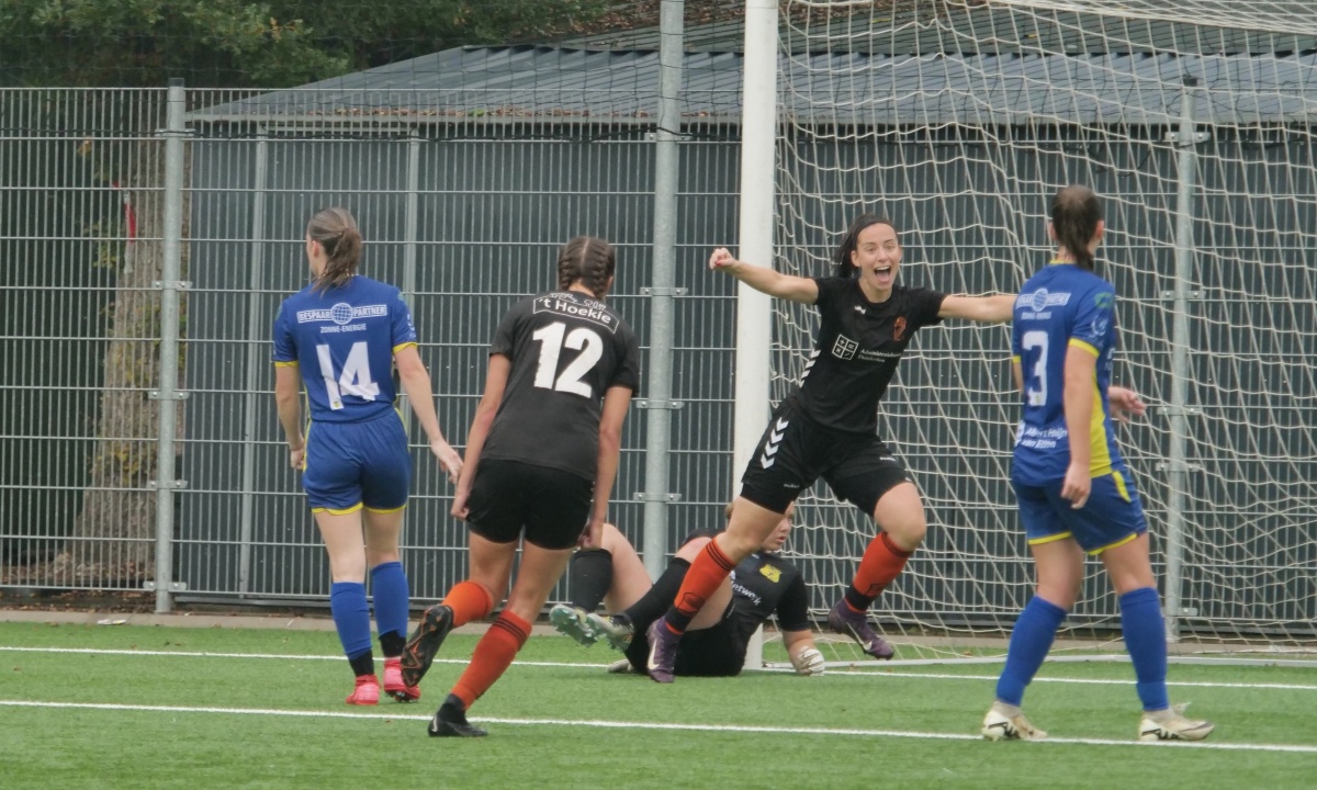 Dames Hollandscheveld starten competitie met overwinning op d’Olde Veste