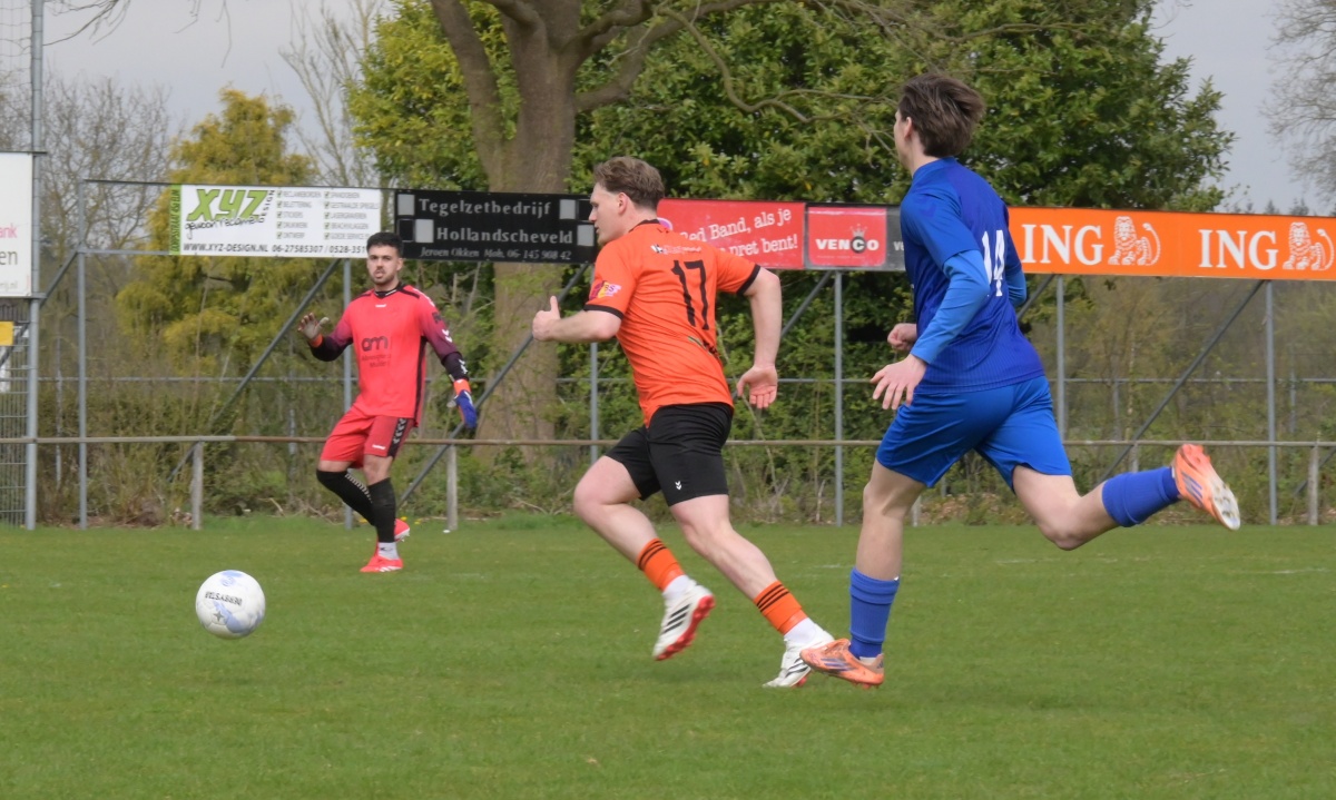 Hollandscheveld pakt punt tegen Nagele