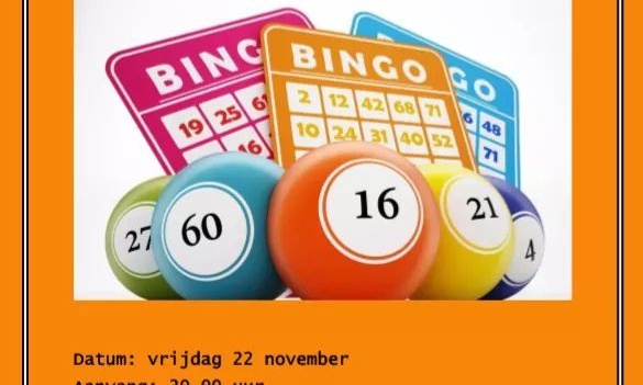 Bingo 22 november 2019