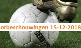 15-12-2018: Matchday voor de teams van vv Hollandscheveld