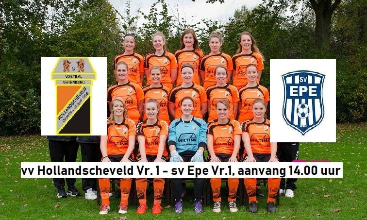 22-12-2018: Vrouwen 1 - sv Epe Vr.1 AFGELAST!!